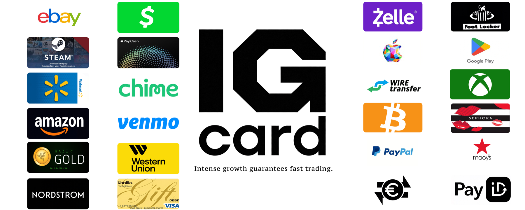 igcard supported gift cards